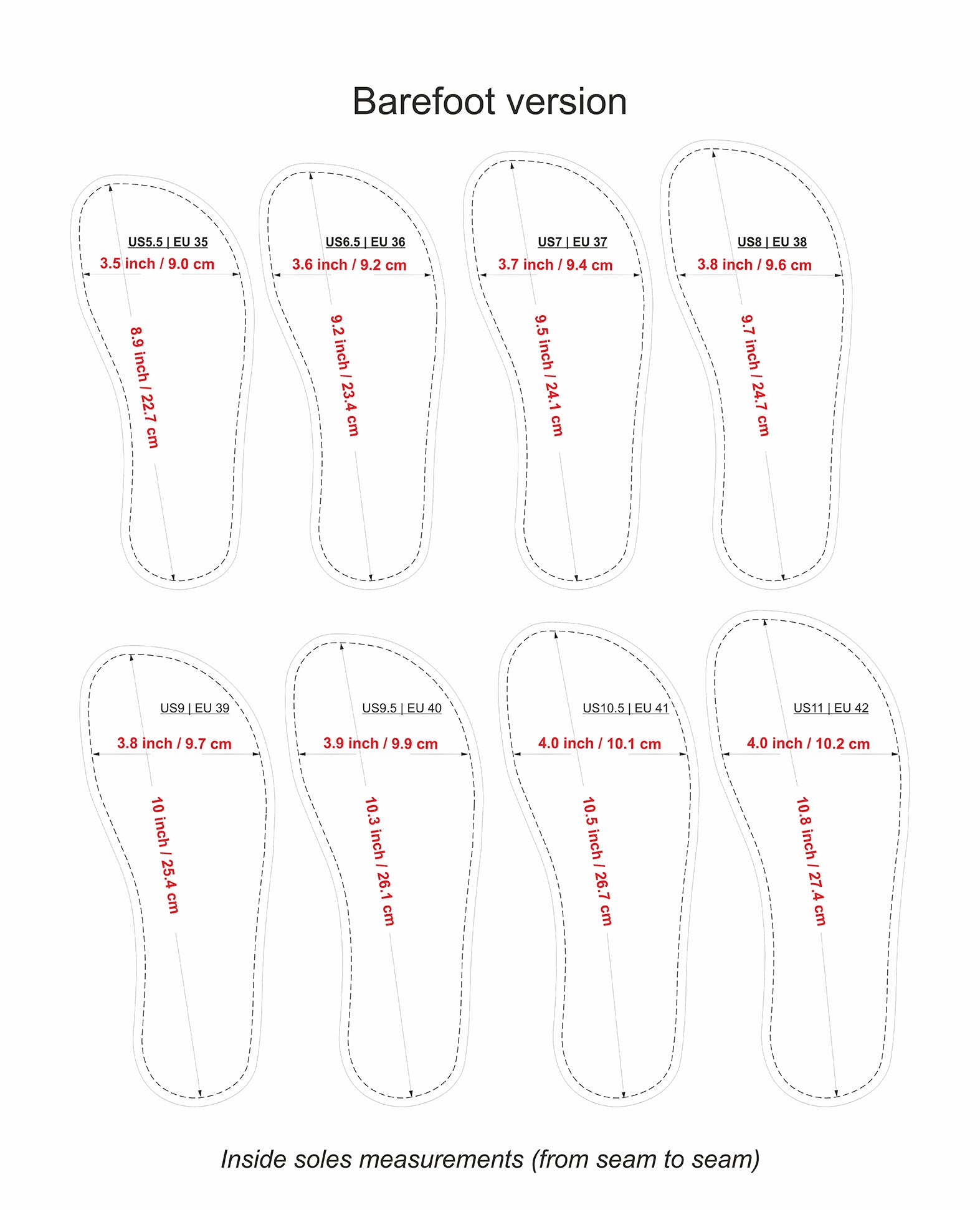 Trevi Barefoot - Nero