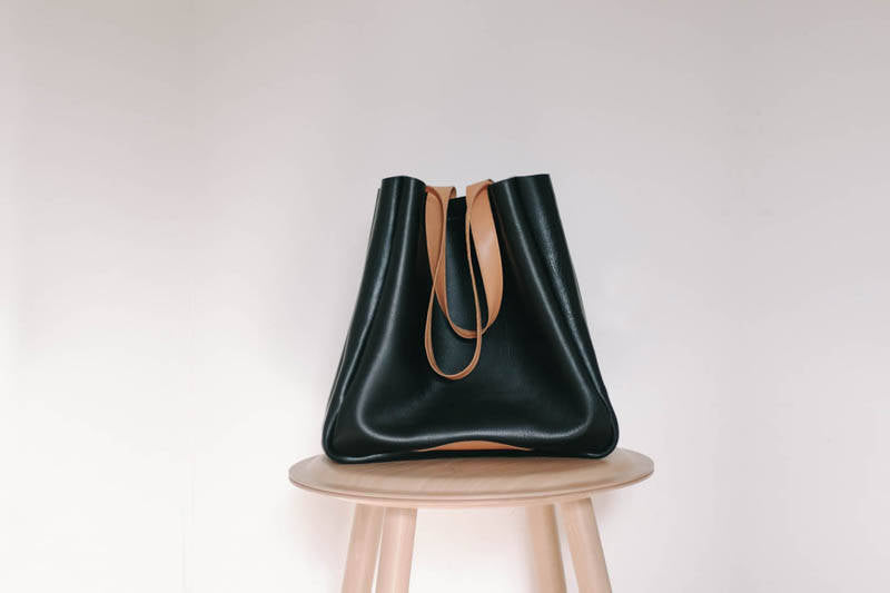 Vegan Xl Tote Bag - Nero