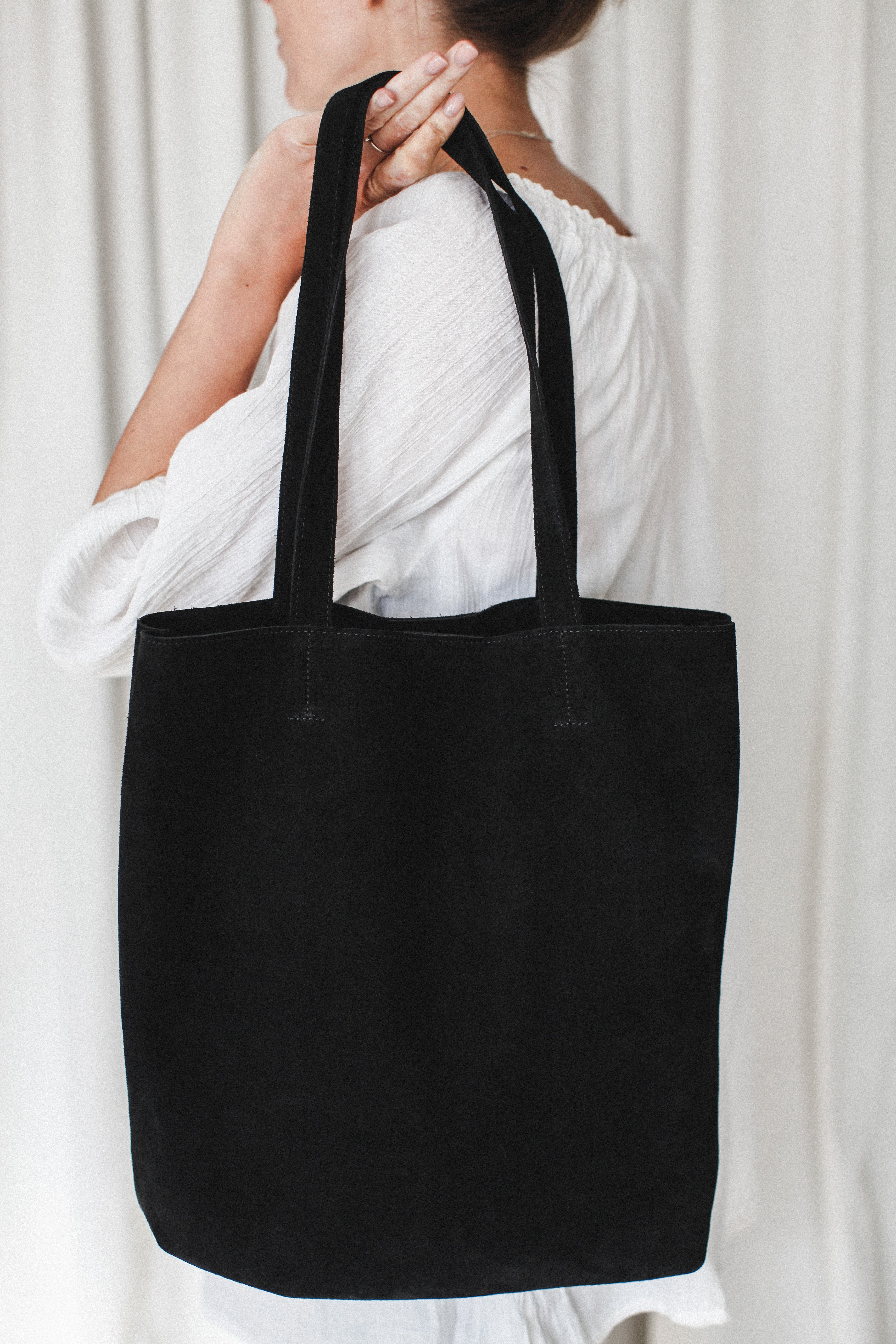 M Tote Bag - Nero