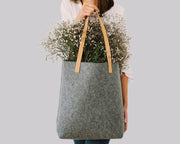 Felt Bag - Cuoio