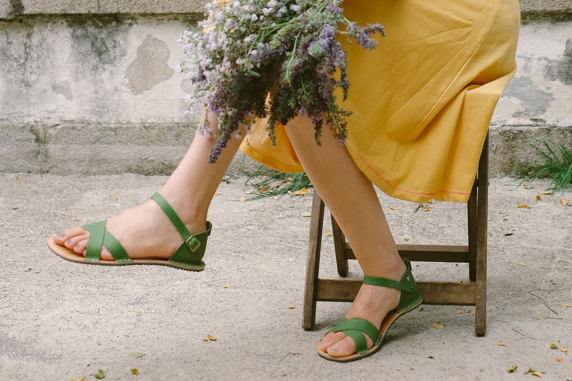 Febo Cross Barefoot - Avocado